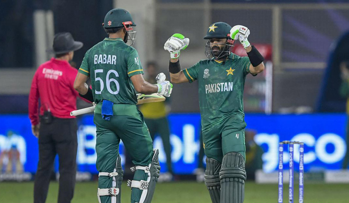 Babar Azam and Mohammad Rizwan